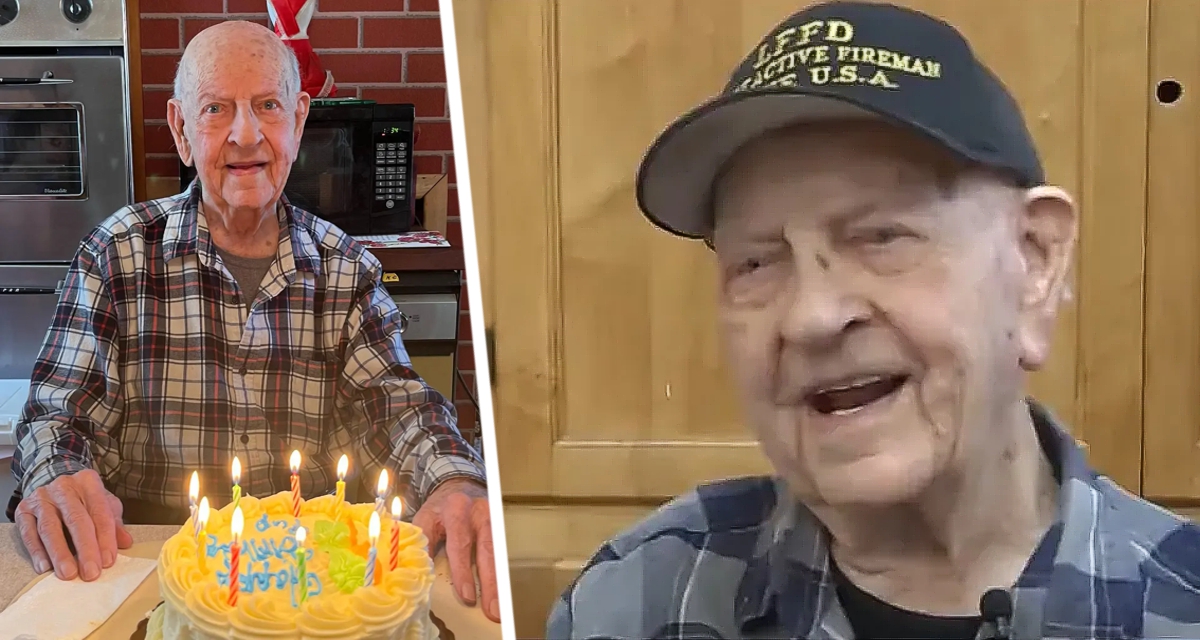 110-летний мужчина, который никогда не испытывал болей в спине и ест бургеры, делится 5 секретами долголетия