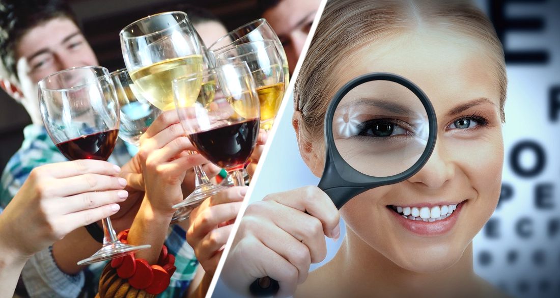 Ученые обнаружили, что употребление большего количества алкоголя может защитить ваше зрение