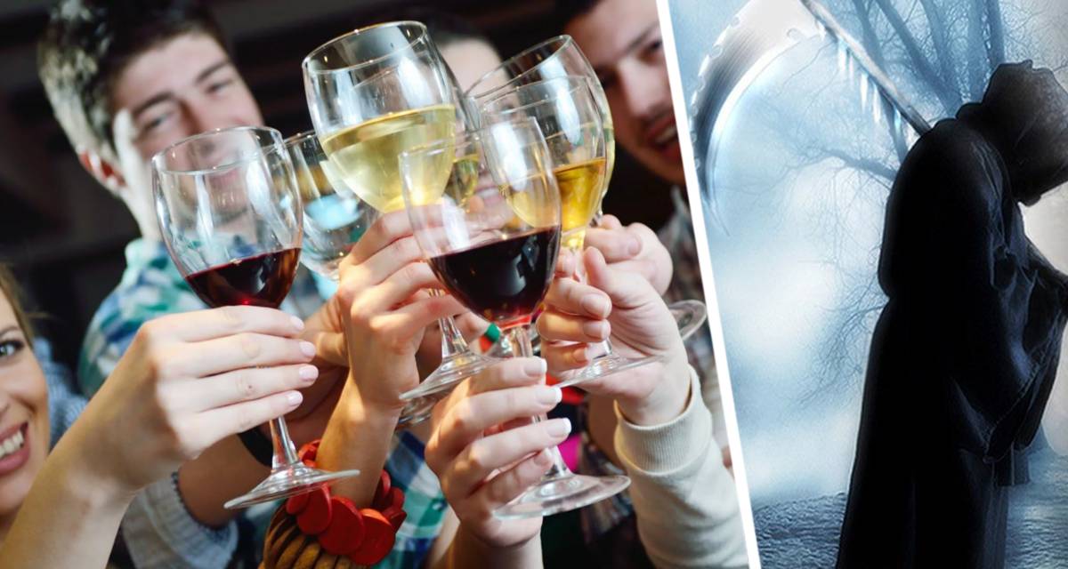 Ученые установили, что люди, не пьющие алкоголь, умирают чаще, чем пьющие
