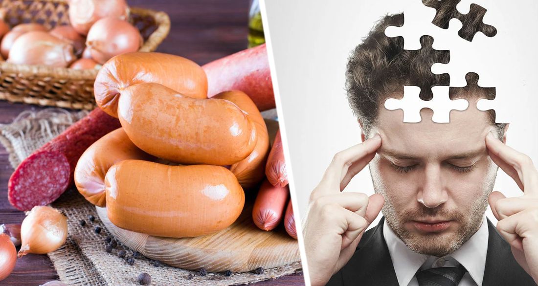 Колбаса, чипсы и другие глубокообработанные продукты ведут к потере памяти, воспалению и деградации мозга – новое исследование