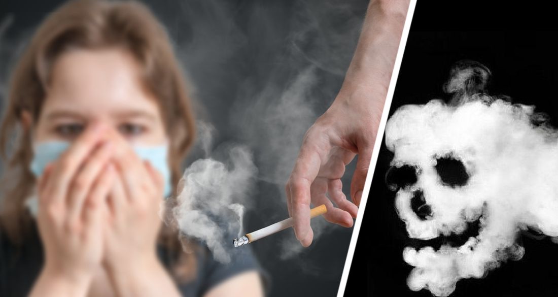 Пассивное курение повышает риск рака полости рта