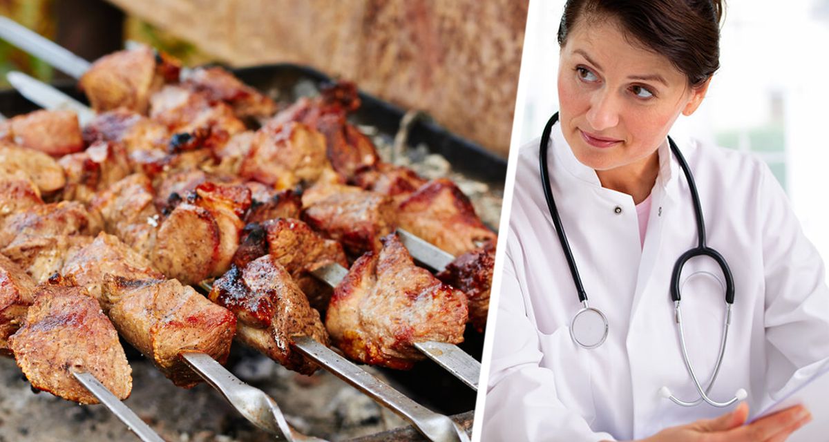 Тайский врач предупредил, что шашлык из свинины вызывает рак толстой кишки